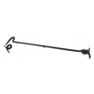 From The Anvil - Black 18" Forged Cabin Hook 83776