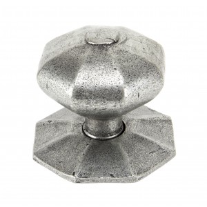 From The Anvil - Pewter Octagonal Centre Door Knob 83778