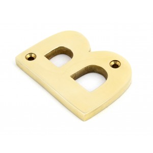From The Anvil - Polished Brass Letter - B - 83801B