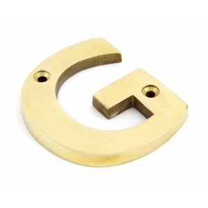 From The Anvil - Polished Brass Letter - G - 83801G