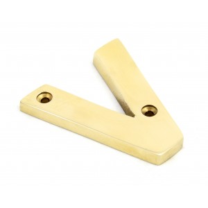 From The Anvil - Polished Brass Letter - V - 83801V