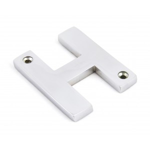 From The Anvil - Polished Chrome Letter - H - 83802H