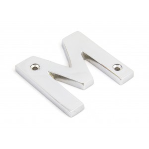 From The Anvil - Polished Chrome Letter - M - 83802M