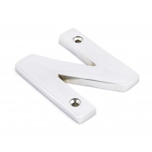 From The Anvil - Polished Chrome Letter - N - 83802N