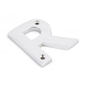 From The Anvil - Polished Chrome Letter - R - 83802R
