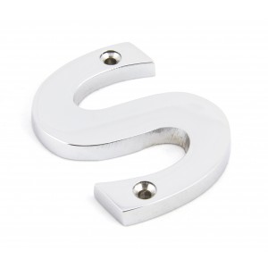 From The Anvil - Polished Chrome Letter - S - 83802S