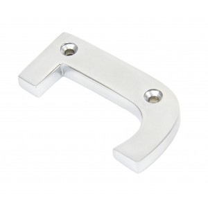 From The Anvil - Satin Chrome Letter - J - 83804J