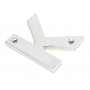From The Anvil - Satin Chrome Letter - K - 83804K