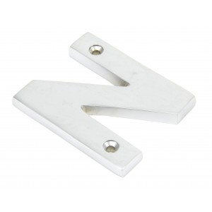 From The Anvil - Satin Chrome Letter - N - 83804N