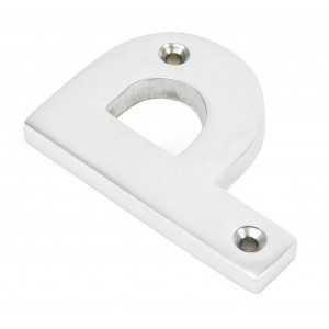 From The Anvil - Satin Chrome Letter - P - 83804P