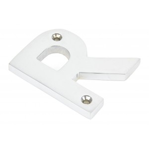From The Anvil - Satin Chrome Letter - R - 83804R