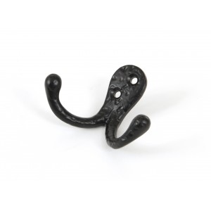 From The Anvil - Black Celtic Double Robe Hook 83843