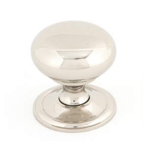 From The Anvil - Polished Nickel Mushroom Cabinet Knob - 38mm 83878