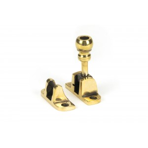 From The Anvil - Aged Brass Mushroom Brighton Fastener (Radiused) 83933