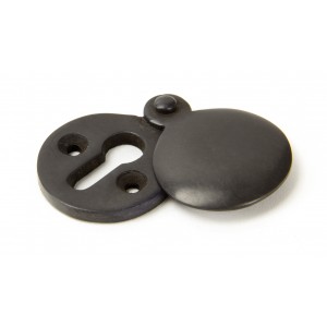 From The Anvil - Aged Bronze 30mm Round Escutcheon 83951