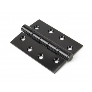 From The Anvil - Black 4" Ball Bearing Butt Hinge (Pair) SS 90023