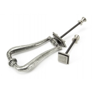 From The Anvil - Pewter Slimline Art Deco Door Knocker 90035