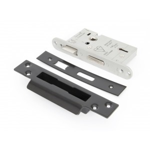 From The Anvil - Black 2.5" 5 Lever Heavy Duty BS Sash Lock KA 90061