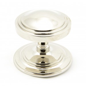 From The Anvil - Polished Nickel Art Deco Centre Door Knob 90068