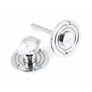 From The Anvil - Polished Chrome Round Bathroom Thumbturn 90284