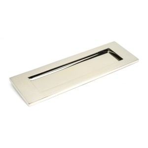 From The Anvil - Polished Nickel Large Letter Plate 90287