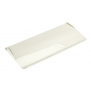 From The Anvil - Polished Nickel Small Letter Plate Cover 90290