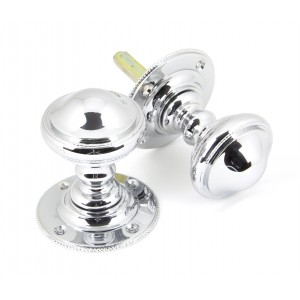 From The Anvil - Polished Chrome Brockworth Mortice Knob Set 90294