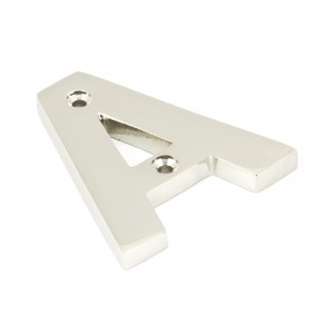 From The Anvil - Polished Nickel Letter - A - 90303A