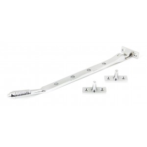 From The Anvil - Polished Chrome 10" Reeded Stay 90334