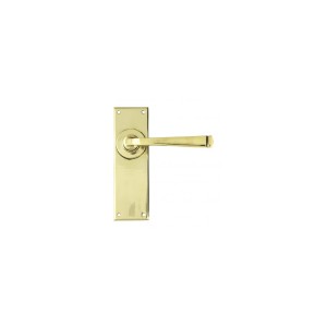 From The Anvil - Aged Brass Avon Lever Latch Set 90362