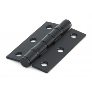 From The Anvil - Black 3" Ball Bearing Butt Hinge (Pair) 91041
