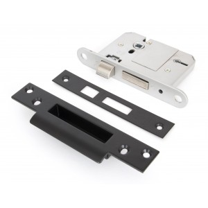 From The Anvil - Black 3" 5 Lever BS Sash Lock 91064