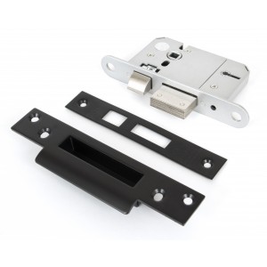 From The Anvil - Black 2.5" 5 Lever BS Sash Lock KA 91065