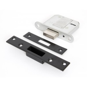 From The Anvil - Black 3" BS 5 Lever Deadlock KA 91068