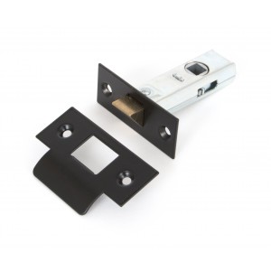 From The Anvil - Black 2.5" Tubular Mortice Latch 91079