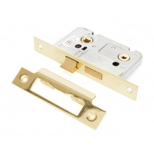 From The Anvil - Electro Brassed 2.5" Bathroom Mortice Lock 91088
