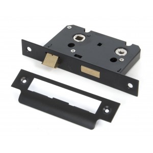 From The Anvil - Black 2.5" Bathroom Mortice Lock 91089