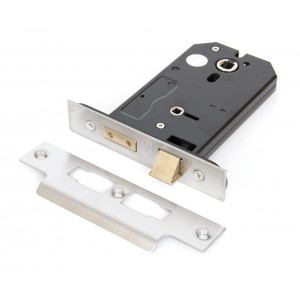 From The Anvil - SS 5" Horizontal Bathroom Lock 91111