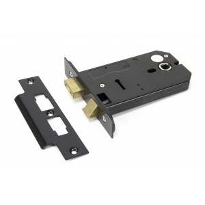 From The Anvil - Black 5" Horizontal 3 Lever Sash Lock 91116