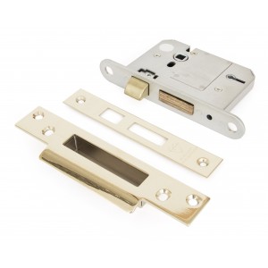 From The Anvil - PVD 3" 5 Lever BS Sash Lock 91121
