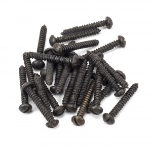 From The Anvil - Beeswax 6 x 1" Round Head Screws (25) 91138