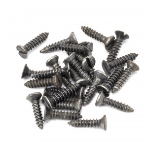 From The Anvil - Pewter 4 x 1/2" Countersunk Screws (25) 91187