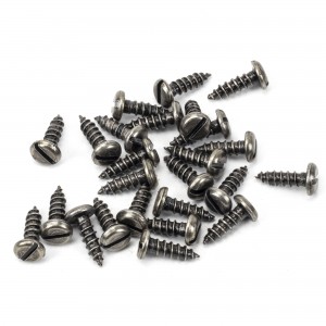 From The Anvil - Pewter 8 x 1/2" Round Head Screws (25) 91195