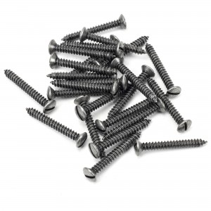 From The Anvil - Pewter 10 x 1 1/2" Round Head Screws (25) 91203
