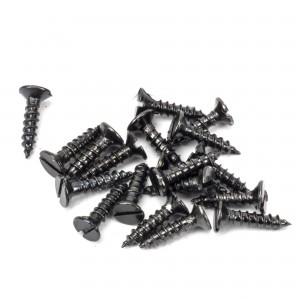 From The Anvil - Dark Stainless Steel 4 x 1/2" Countersunk Screws (25) 91224