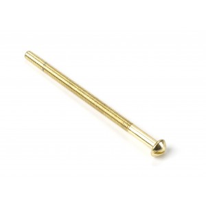 From The Anvil - Polished Brass M5 x 90mm Male Bolt (1) 91270