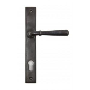 From The Anvil - Aged Bronze Newbury Slimline Lever Espagnolette Lock Set 91434