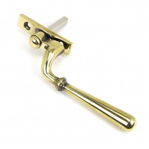 From The Anvil - Aged Brass Newbury Espagnolette Fastener - Left Hand - 91444