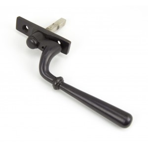 From The Anvil - Aged Bronze Newbury Espagnolette Fastener - Left Hand - 91465