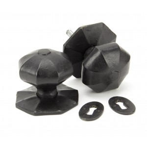 From The Anvil - External Beeswax Large Octagonal Mortice/Rim Knob Set 91499